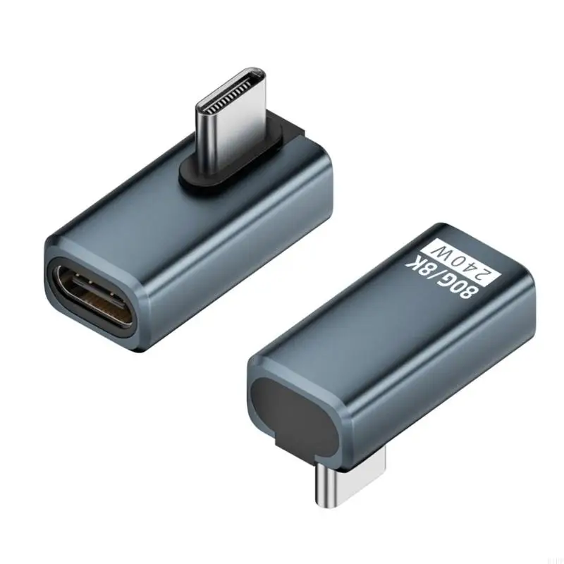 E1PF 240W Adaptador USB C 80Gbps 8K Suporte ao vídeo para Thunderbolt4/5 e Telefone 16 15 com exibição atual