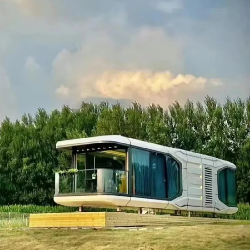 Casa móvil personalizable de fábrica, casa prefabricada de villa, casa barata a la venta