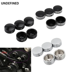 CNC Rear Sprocket Flat Bolt Cap Cover Kit For Harley Softail Fatboy Breakout Touring Road Glide Sportster XL883 1200 2004-2022