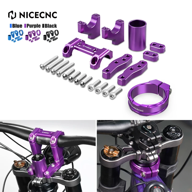 

For Surron light bee X 20/30MM Rise Handlebar Riser Mount Head Tube Frame Brace For Sur-ron light bee S L1E For Segway X160 X260