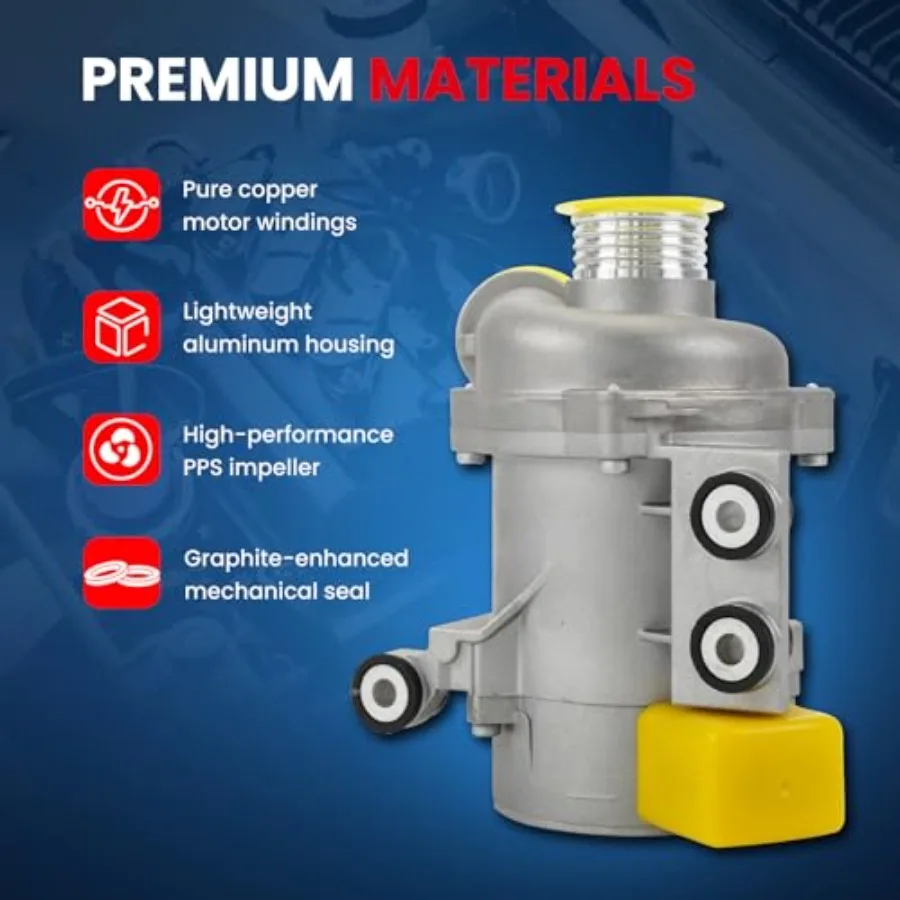 Bomba de água do motor MOCA 1152260 compatível com 20082013 BMW 128I 20092013 BMW 328I XDRIVE 20082010 BMW 528I 20072010 BMW X3 200