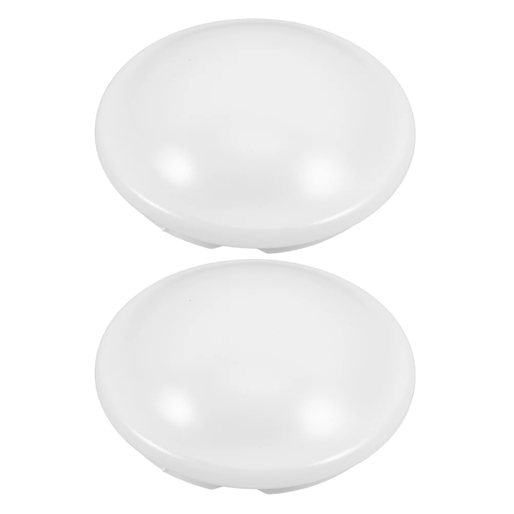 

2 pcs Ceiling Lampshade Light Fixtures Clip-on Cover Flush Mount Accessories Mushroom Shade Home Office Bedroom Kitchen Bathroom