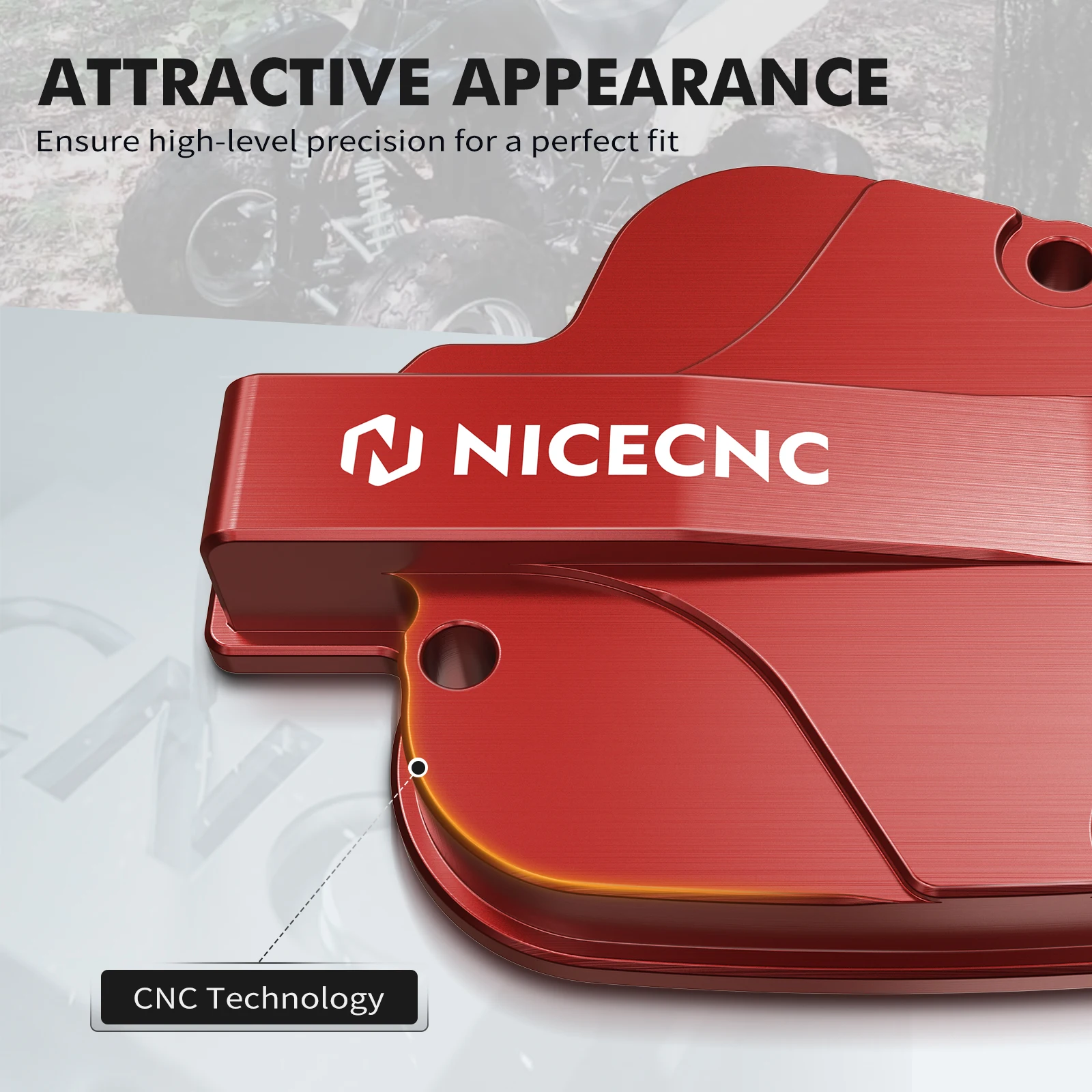 Nicecnc tampa do acelerador de polegar para yamaha blaster 200 1988-2006 2005 2004 2003 2002 atv yfs200 yfs200se 1988-2006 blaster 200 acesso