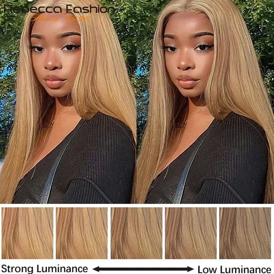 الذهبي أشقر العظام مستقيم الشعر الجزء الأوسط الدانتيل الجبهة خصلات الشعر المستعار الإنسان للنساء السود قبل قطعها شعر ريمي الباروكات مبيعات التخليص #6