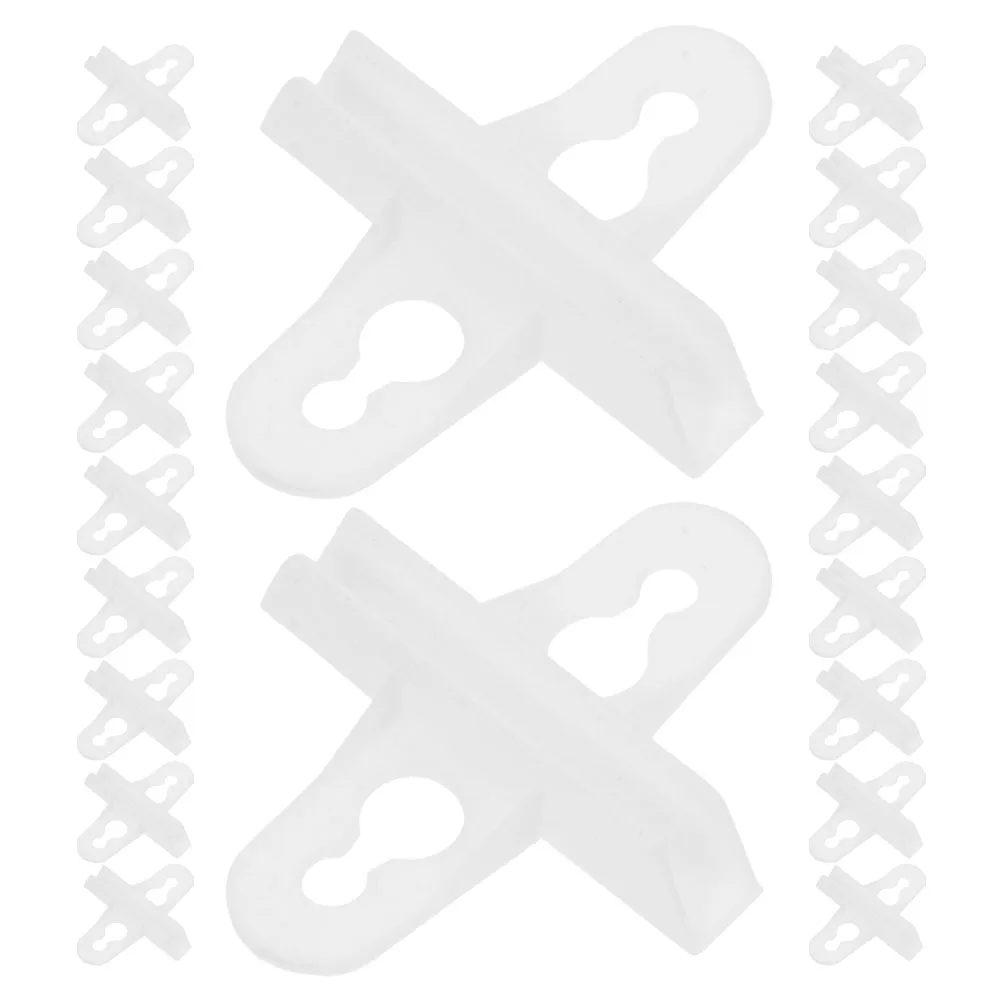 

20Pcs Aquarium Partition Clips with Suction Cups ABS Plastic Fish Tank Divider Holder Non-Slip Breeding Isolation Accessories