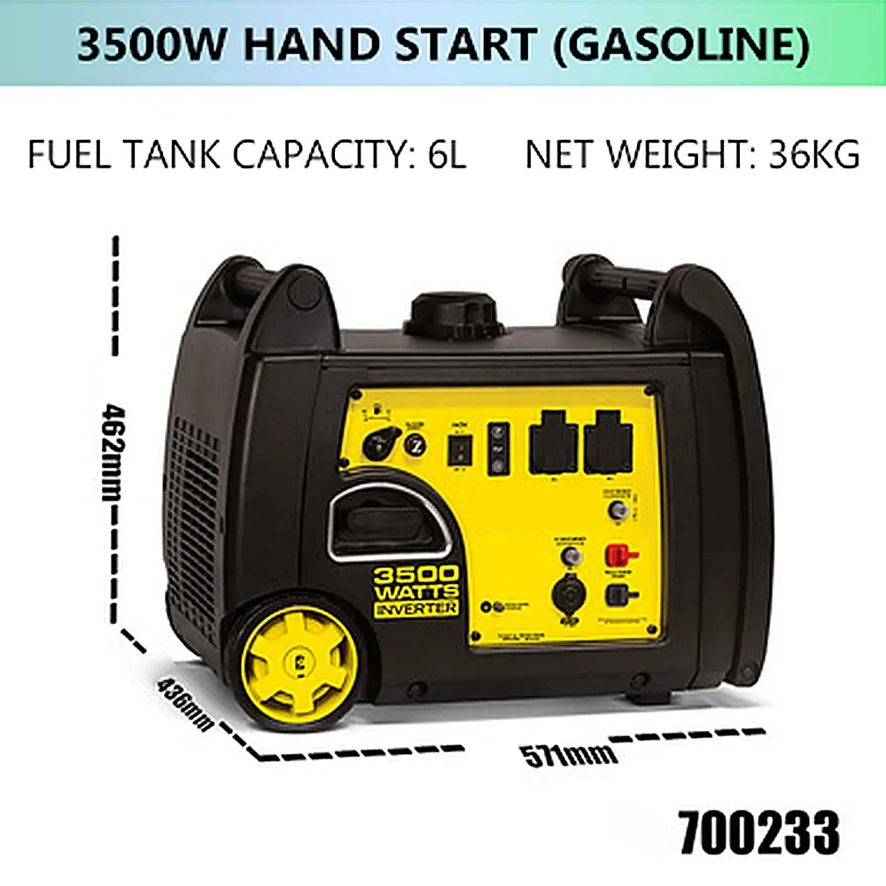 

LPG gasoline generator 2KW/3KW Four-stroke 220V Remote control Inverter home Ultra-quiet RV outdoor generator 192cc