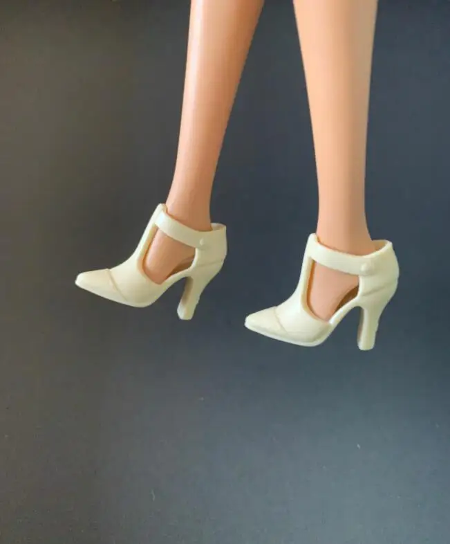 New styles Doll shoes high heel boots flat shoes toy blue yellow red purple for your BB 1/6 dolls A199a