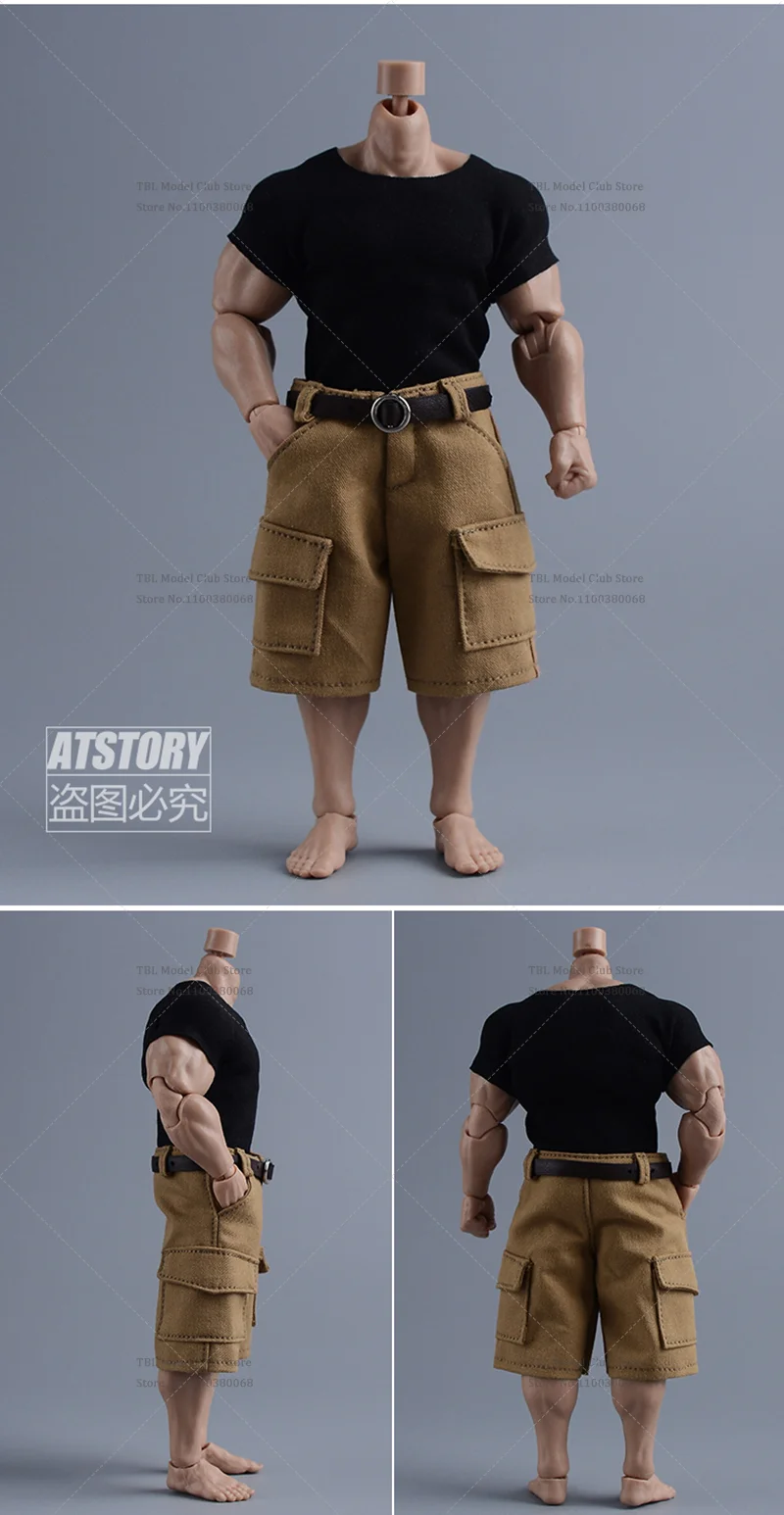 1/12 مقياس البني/الأبيض/الأسود مشبك دائري حزام طول حوالي 15 سنتيمتر الملابس الذكور الإكسسوارات لعب لشخصية العمل الجندي 6 بوصة #4