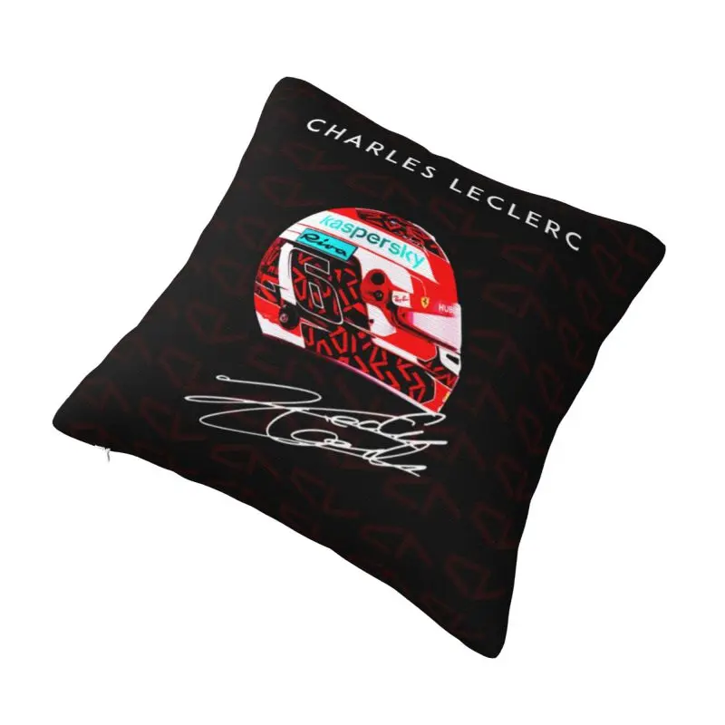 Custom LEC16 Racing Driver Rising Star Signature Number Pillow Case Motorsports Cushions Cover Square Pillowcase