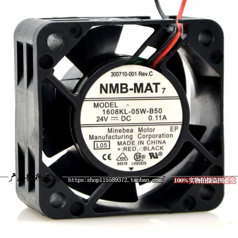 for NMB 4020 24V 0.11A 4CM Double Ball Bearing Inverter Fan for 1608KL-05W-B50