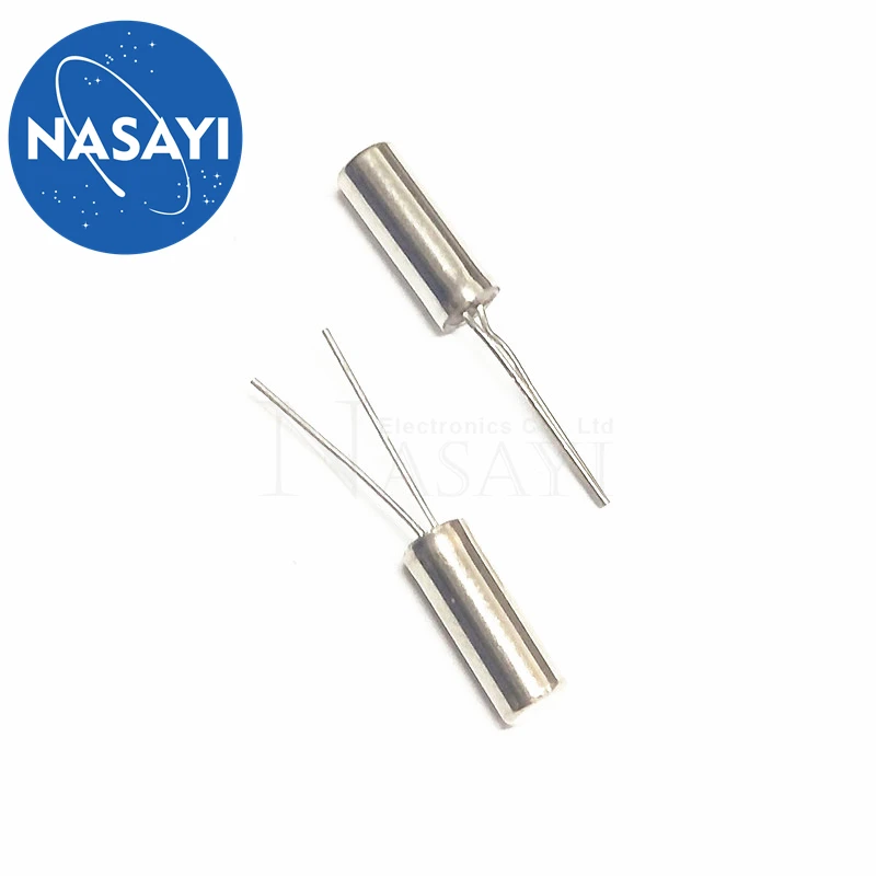 20pcs/lot 32.768KHz Error 20ppm 3*8 32.768K 12.5pF Cylinder quartz resonator In Stock