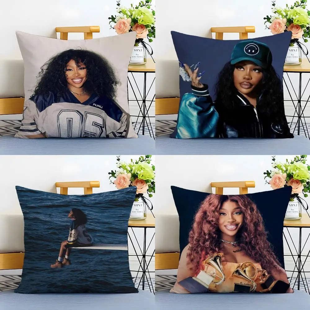 American Star S-SZA Cushion Cover Washable Linen Pillowcase Soft  for Sofa Bed Cozy Home Room Decor