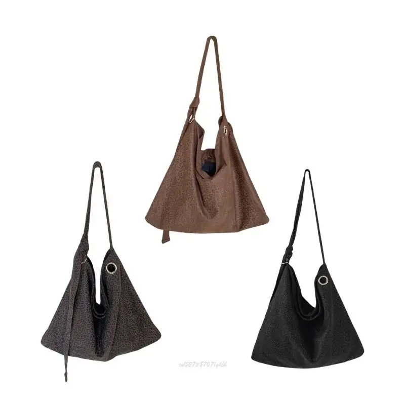 

X5XA Fashionable Oversized Shoulder Bag Practical Nylon Wide Adjustable Strap for Daily Use Office Outdoor Activities