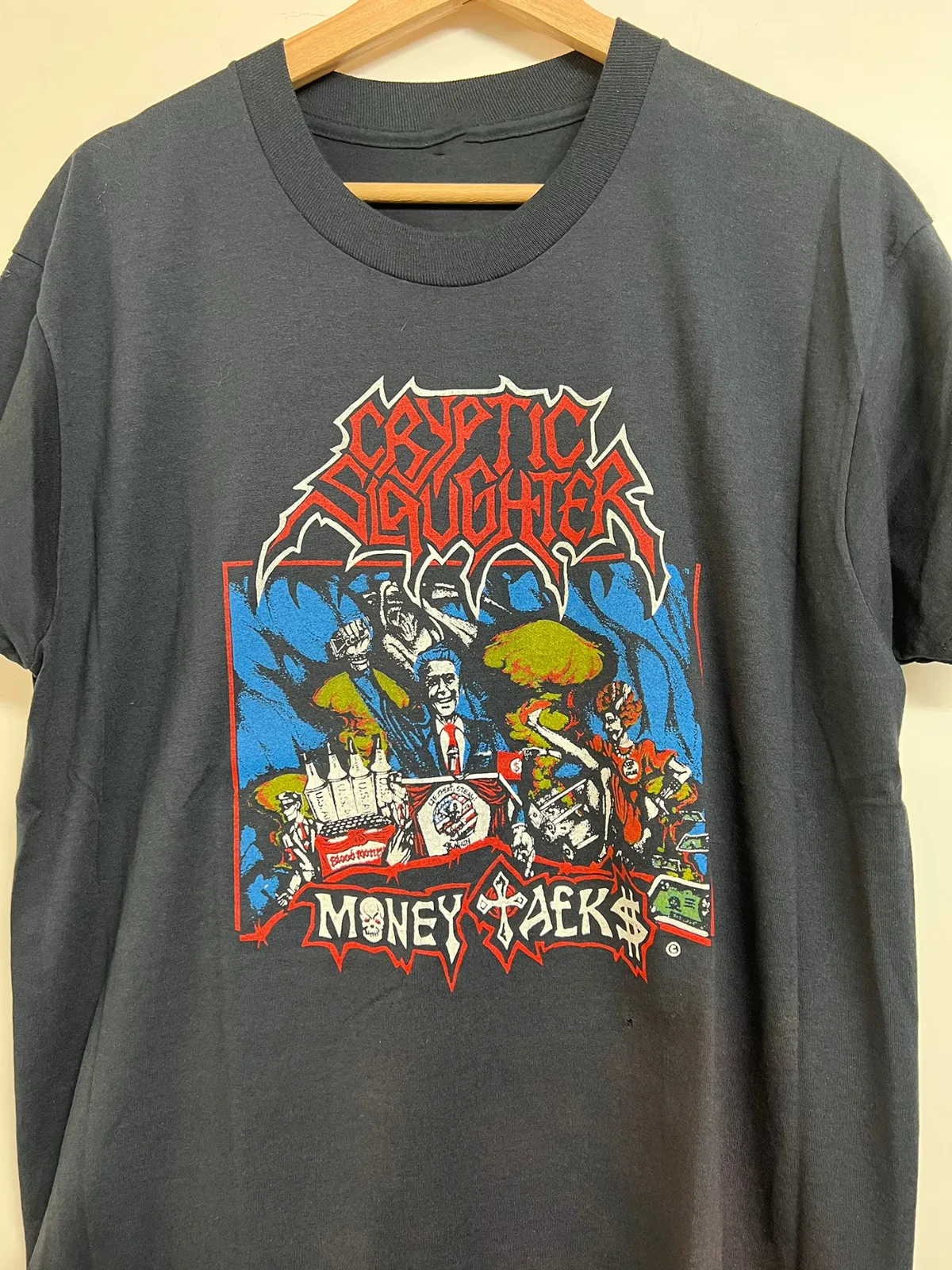 

Cryptic Slaughter 80s Style Tour Shirt Classic Unisex Black S-5XL LE421