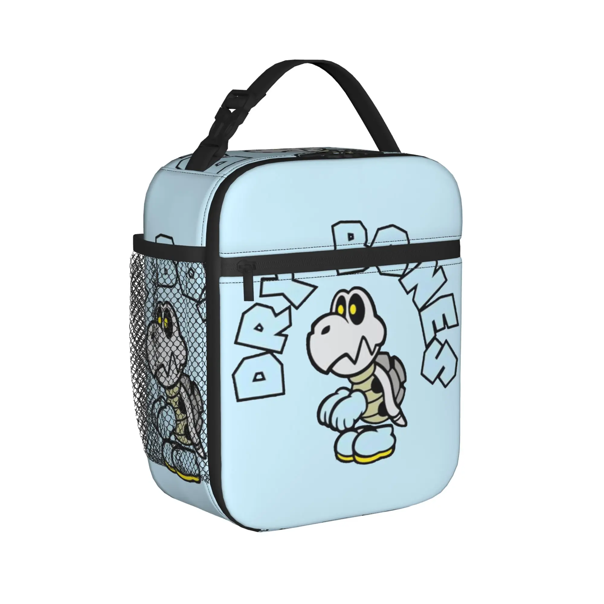 

Marioes characters Insulated Lunch Bag for Men Women Food Container Bags Portable Thermal Cooler Lunch Boxes For School Office