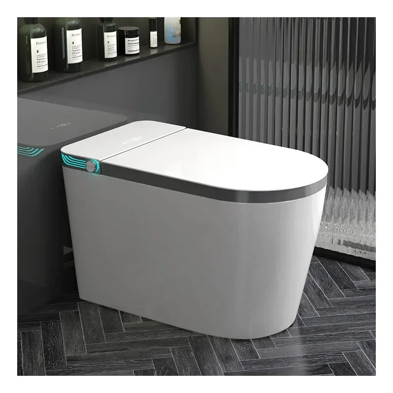 Ce Europe White Color Wc Ceramic New Arrival Bathroom 2024 Smart Toilet Intelligent High Tech Toilet