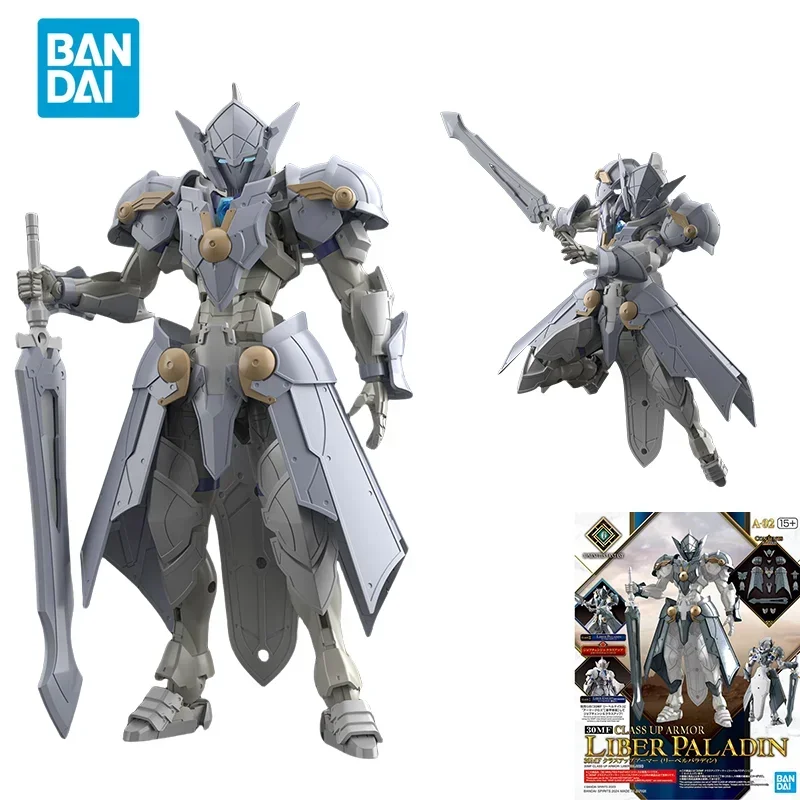 Spot Direct Delivery Bandai Original 30MF Anime Model 30MF CLASS UP ARMOR LIBER PALADIN Action Figure Toys For Kids Gift