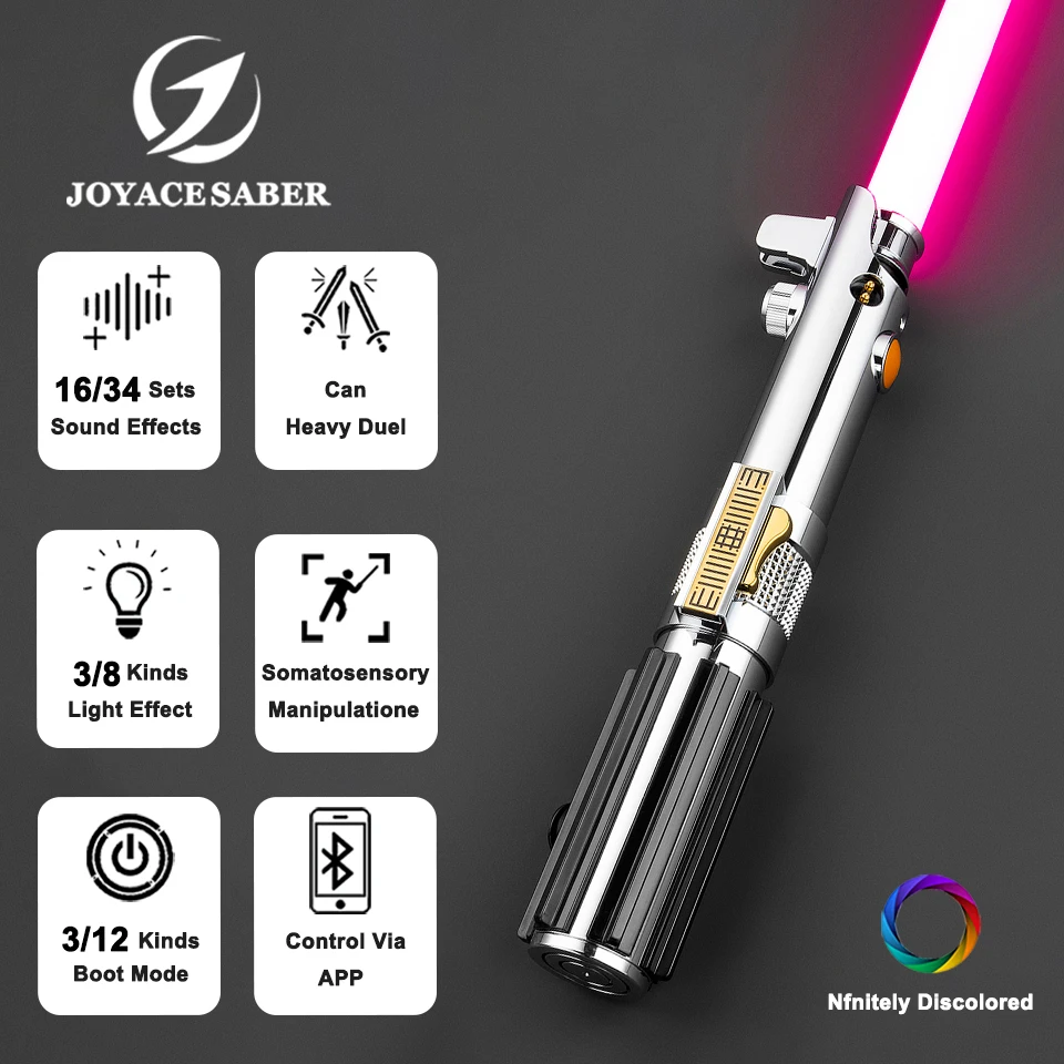 Lightsaber Anakin Skywalker Neopixel Light Saber Jedi Pixel Laser Sword Metal Handle Cosplay Luminous Dueling Xenopixel Sabers