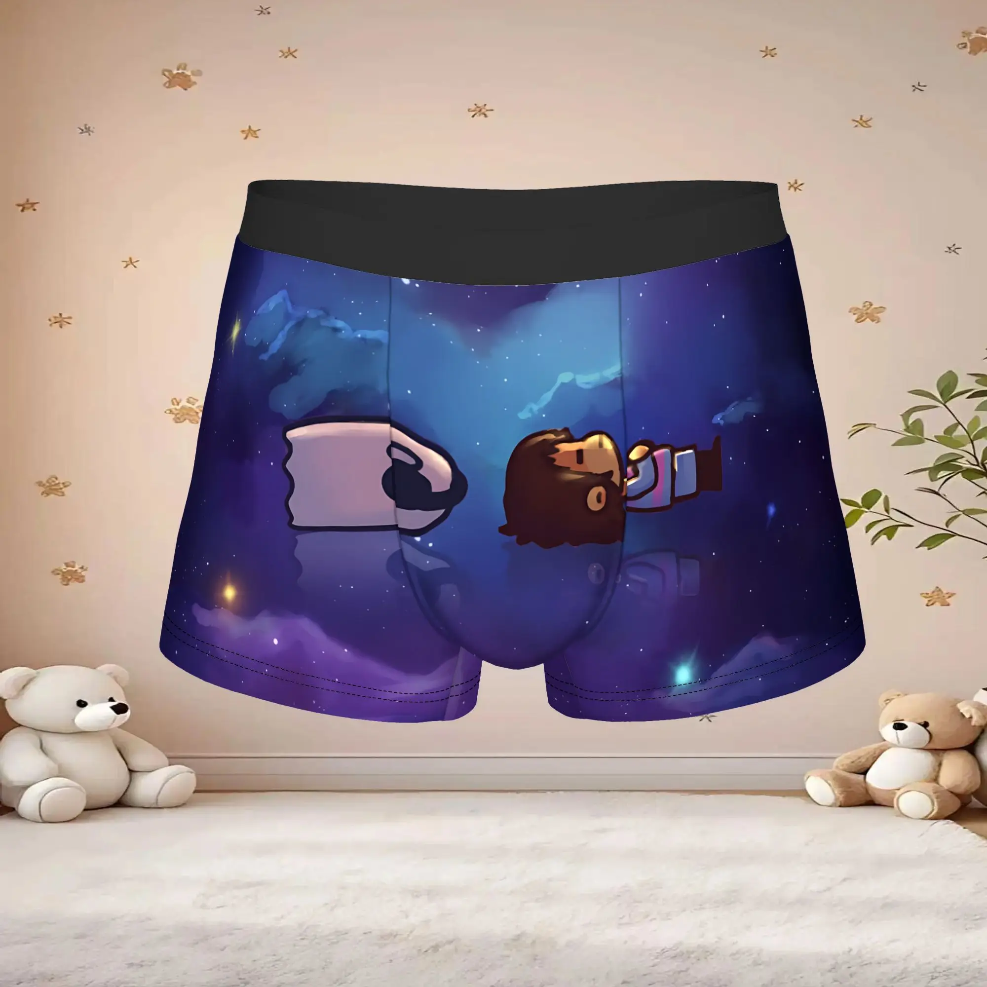 1pc Popular Undertale Anime Pattern boxers Game Lover Novelty Panties Men's Underwear Comfortable Shorts Boxer Briefs