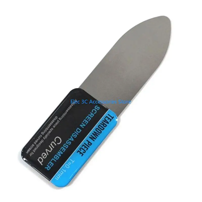Y51A Stainless Steel Card Curved LCD Screen Opening Tool Disassemble