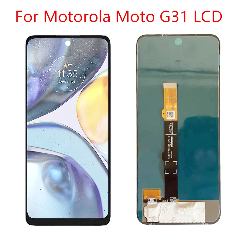 

For Motorola Moto G31 LCD Display Touch Screen Glass Digitizer Assembly For Moto G31 LCD Replacement 6.4" Display