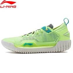 Li-ning hombres BADFIVE III zapatillas de baloncesto bajas sin cancha COOL SHELL transpirable BOOM FIBRA zapatillas deportivas zapatillas estables ABFU005