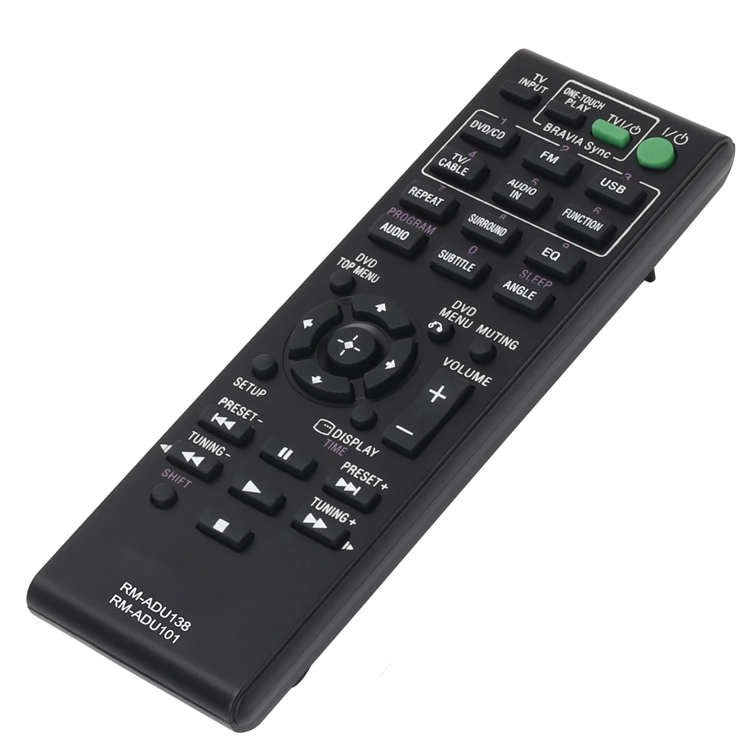 Remote Control RM-ADU138 for Sony Audio Video Receiver AV Home Theater System DAV-TZ140 HBD-TZ130 JAN-12 Replacement Controller