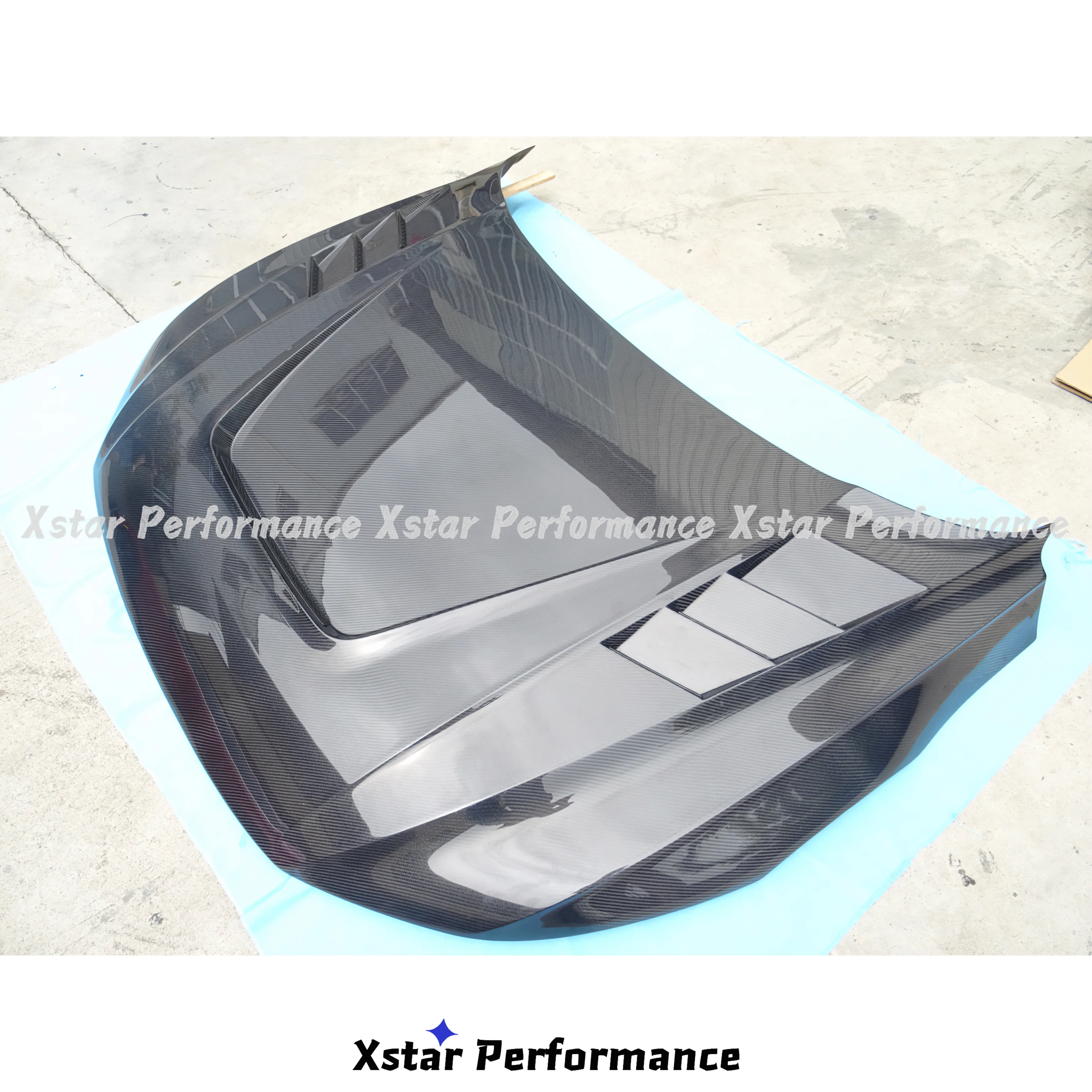 Xstar Performance Vent Style Carbon Fiber Hood Bonnet For Volkswagen VW Arteon Cc 2018-2020