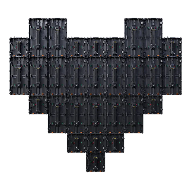 Customizable Six Generation Indoor P 3.91 Die-Casting Aluminum LED Display Wall , Stage Video Screen, for Events and Advertising