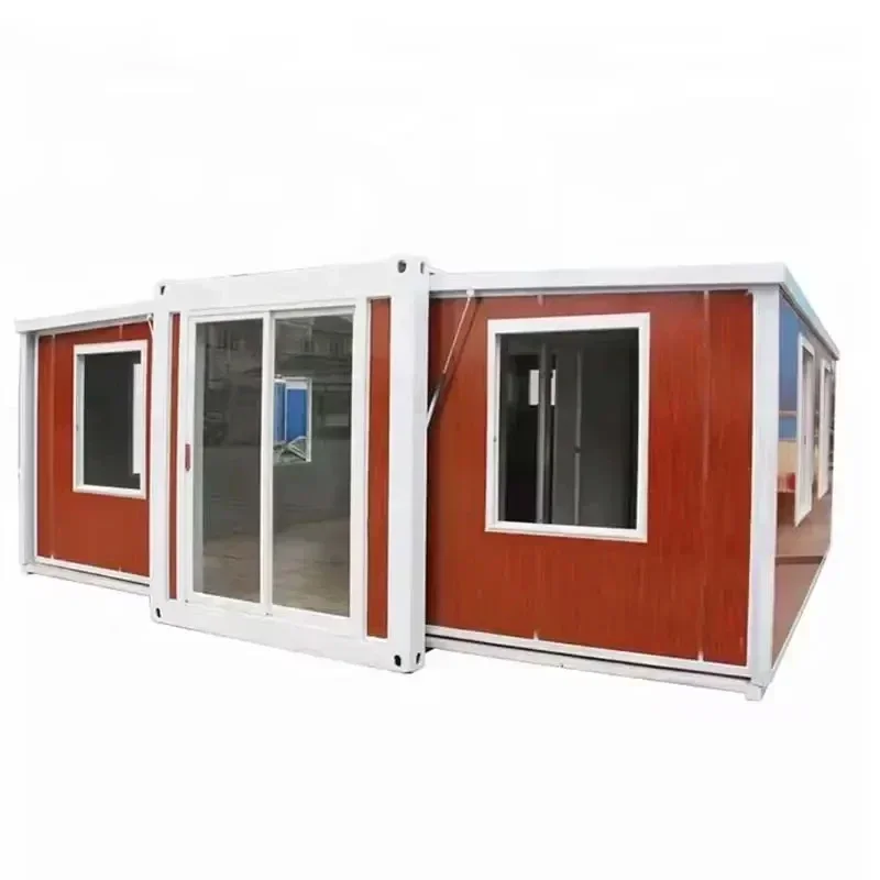 Portable Expandable Modern Prefab Mobile House 19ft X 20ft with Windows and Door Container Expandable House