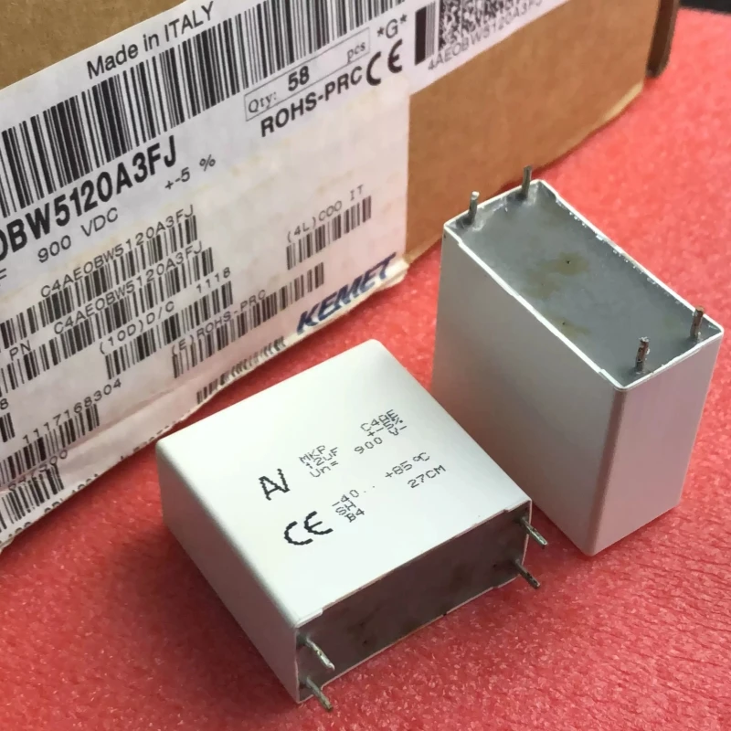 

3pcs-C4AEOBW5120A3FJ AV 900V126 12UF 900V Frequency Divider Gallbladder High Voltage Filter Capacitor