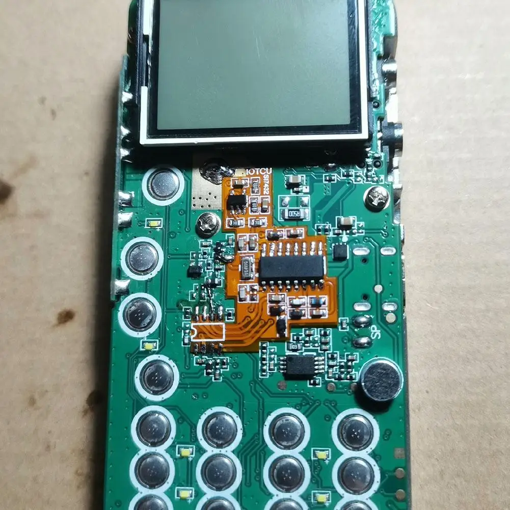 Intercomunicador FPC de tablero blando SI4732, recepciรณn modificada HF y HF, compatible con antenas individuales/duales, para Quansheng K5/K6