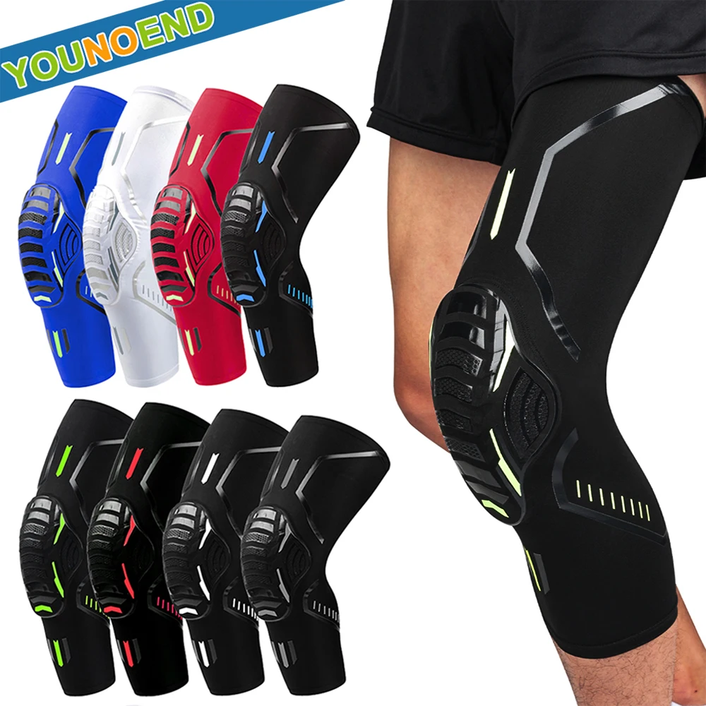 1Pair Sport Anti-collision Knee Pads Elbow Brace for Cycling Running Basketball Soccer Volleyball Leg Cover Protector Adult Kids