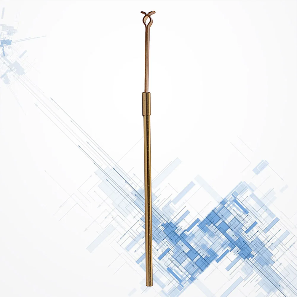 

Golden Brass Violin Sound Post Retriever Luthier Tool for Measuring Height Durable Compact Lightweight Portable