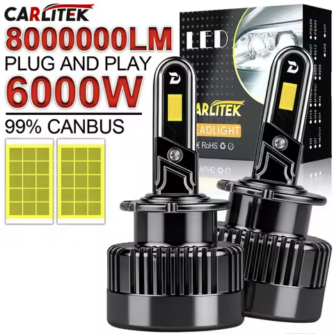 D SERIES D2S D4S LED HID Car Headlights Bulbs D3S D1S D5S D8S Turbo Lights 8000000LM 6000K Auto Lamp CANbus No errors Plug&amp;Play