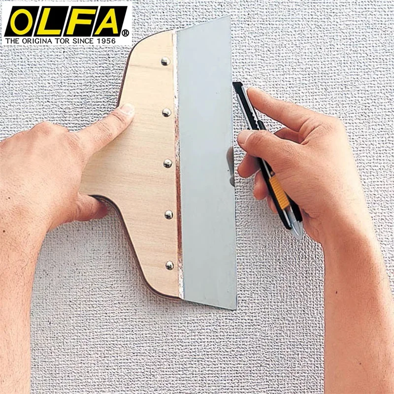 OLFA BBLG50K/BBL50K European Standard Extended Small Ultrathin Blade Ultra Sharp Black Steel 0.2/0.3mm Thickness 185B 152B