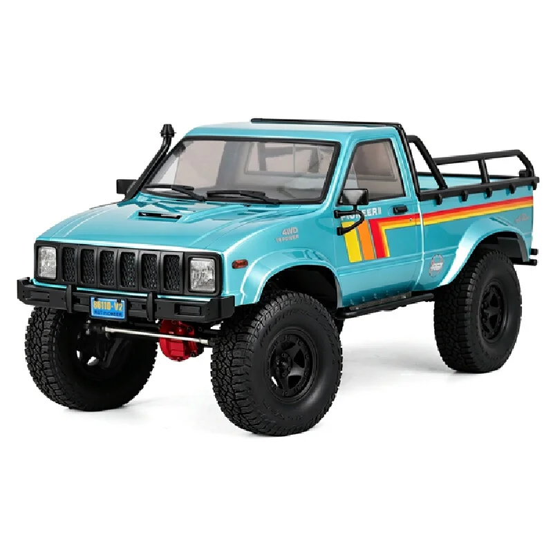 RGT Rc Off Road Pickup Truck 1/10 Ex86110pro Pioneer Ii Brushless Outer Rotor 4WD Outdoor Rock Crawling Hobby Enthusiasts