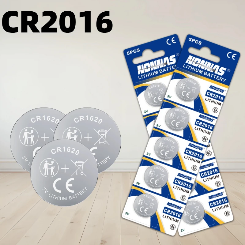 

NEW CR2016 3V Lithium Coin Button Cell Battery High Quality Long Lasting for Car Key Fob Watch Remote Control