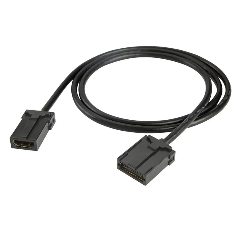 Kabel samochodowy HD o długości 1,5 m do samochodowego systemu rozrywki audio-wideo Wyświetlacz HDTV Typ E do przewodu konwertera typu A — zdjęcie produktu 4