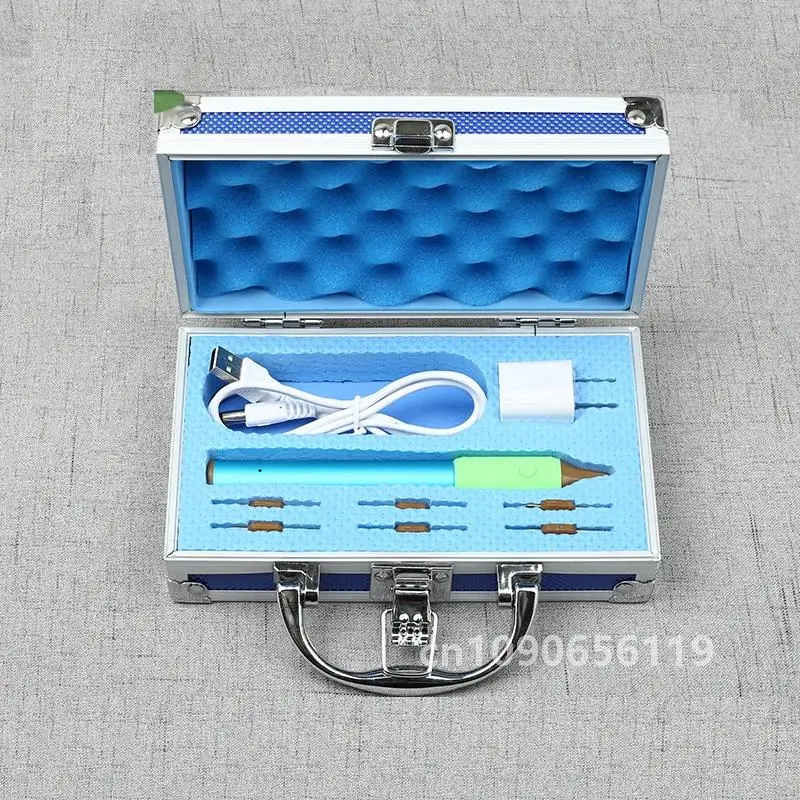 Ophthalmic electrocoagulator hemostatic pen cautery rechargeable double eyelid tool