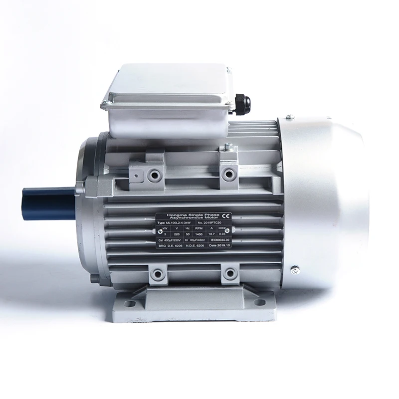 Single-Phase 220V AC Electric Motor 50Hz Frequency for Various Applications