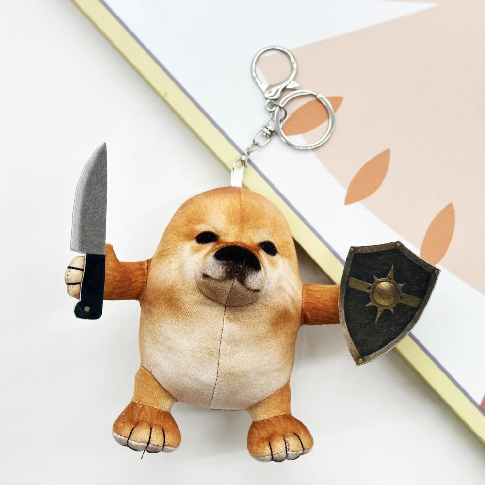 

Плюшевая игрушка «Что делает собака» – Забавный мем-плюшевый пес, мягкая набивная кукла, милый подарок на день рождения для детей, декор для комнаты, коллекционный предмет, новинка 2026 года