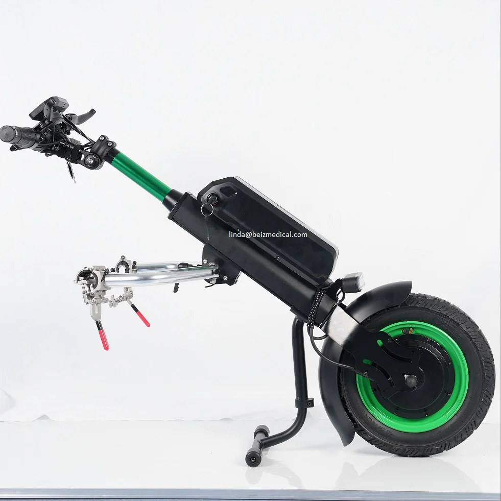 Head Power For Sport Wheelchair With The Battery Connecting Mechanism Can Be Quickly Disassembled Three Speed Adjustable-BZ-T02