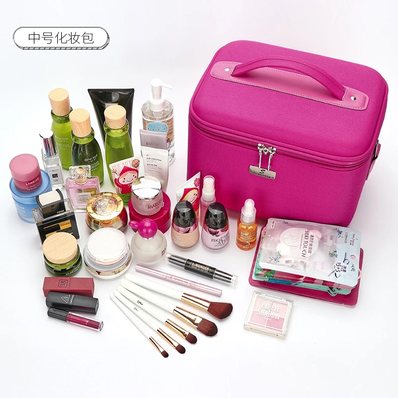 Cosmetic Bag Large Capacity Travel Professional Portable Large Storage Bag Waterproof Makeup Case