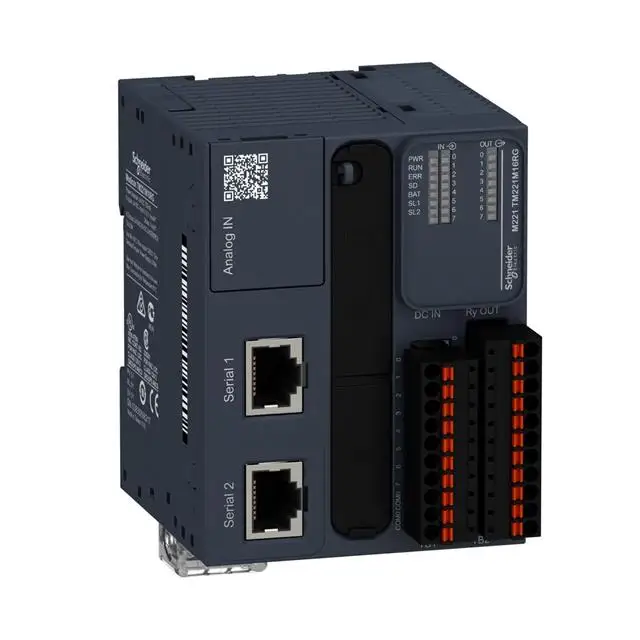 

PLC Controller Module New and Original TM221M16RG PLC PAC Dedicated Programming Controllers LOGIC CONTROLLER, MODICON M221,