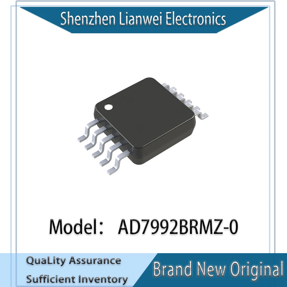 

100% New Original C2Q AD7992BRMZ-0 AD7992BRMZ IC Chipset MSOP-10