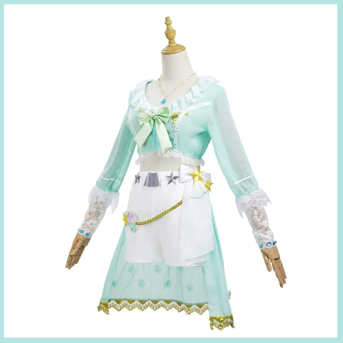 Juego Identity V Demi Bourbon Barmaid disfraz de Cosplay sal marina sintonización especial Bikini Sexy día de verano traje de baño peluca mujer traje de playa