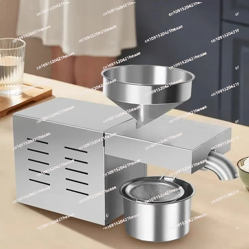 

Suitable for small oil presses, household stainless steel cold pressing and hot pressing, fully automatic