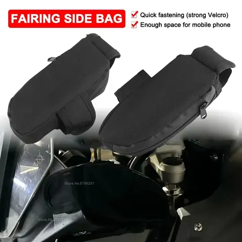 Motorrad-Seitentasche, Verkleidung, Windschutzscheiben-Satteltaschen-Paket für BMW R1200GS R1250GS Adventure GS R1200 R1250 GSA 2025, Aufbewahrungstasche