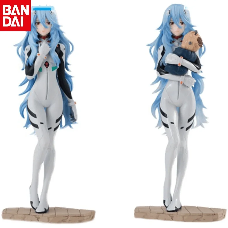 

Bandai Gasha Portraits EVA Ayanami Rei Long Hair Doll Movie Version Neon Genesis Evangelion Genuine Spot Holiday Gift